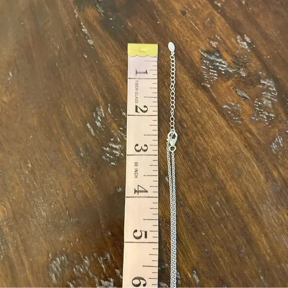 Genuine Turquoise Feather Hand Carved Gemstone Pendant Necklace Sterling Silver - Picture 9 of 10